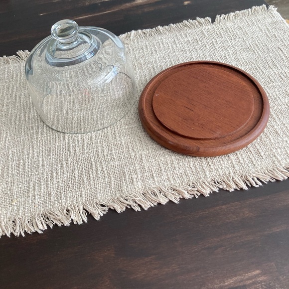 Glass Dome with Wooden Base - Picture 2 of 5